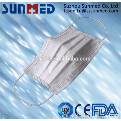 surgical disposable non woven face mask with ear loop